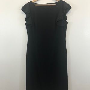 [Ann Taylor] elegant black dress